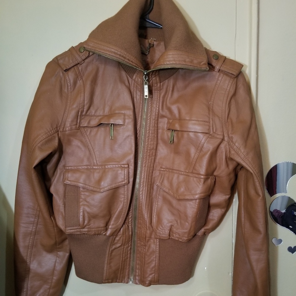 leather jacket